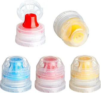 30 Piece Replacement Sport Bottle Caps, Red, from our kitchen & dining range