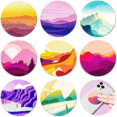 64 Piece Calm Stickers, Multicolour
