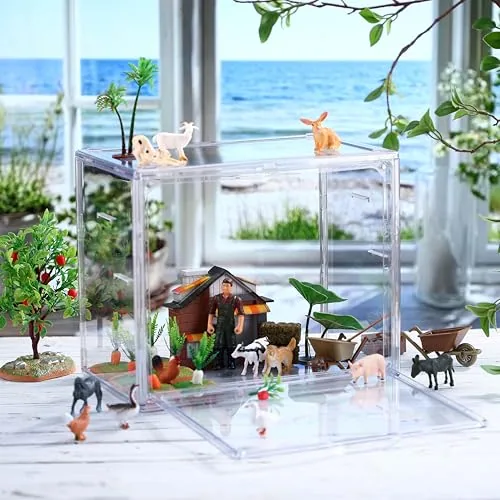 Magnetic Diorama Kit Clear Display Case