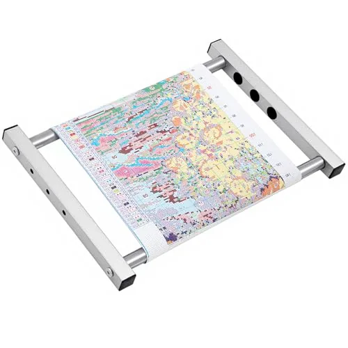 Cross Stitch Stand Frame Scroll, Aluminum Adjustable