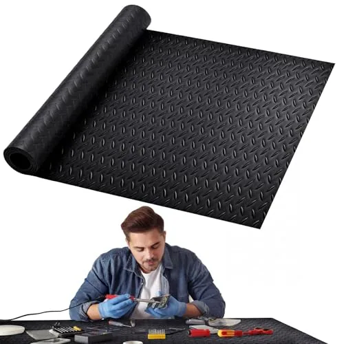 Extra-Long Workbench Mat 24" x 70.5", Black