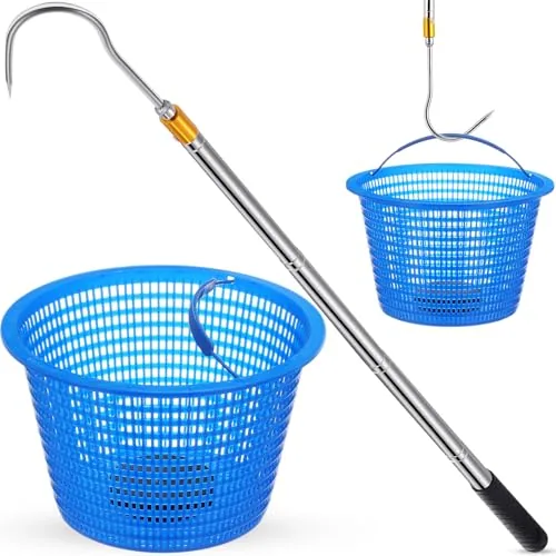 8'' Pool Skimmer Basket, Blue