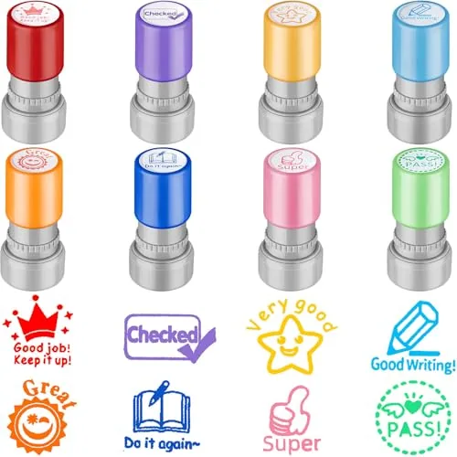 Back to School Self Inking Teacher Stamps