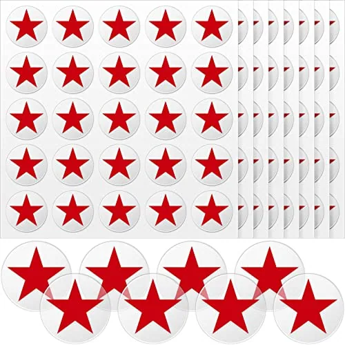 Self-Adhesive Helmet Stickers Football Baseball Helmet Decals 1-1/8, Clear