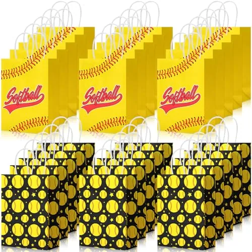 30 Piece Softball Gift Bags Softball 2026 Senior Night Party Favor
